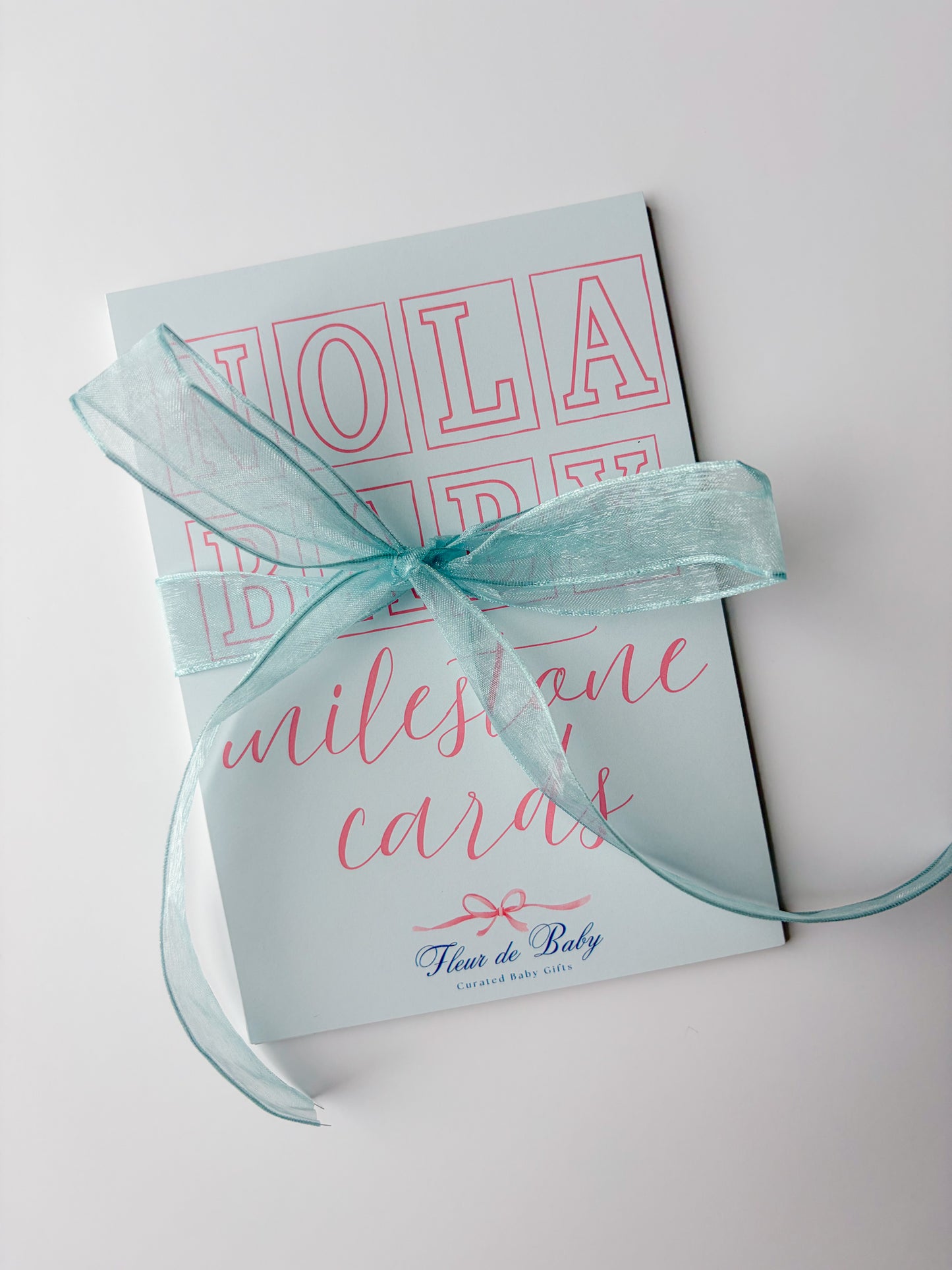 NOLA Baby Milestone Cards