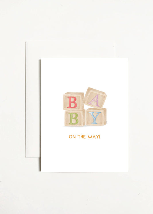 Baby On The Way! Greeting Card